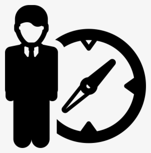 Time Management Clock - Time Management Vector Png #3095437