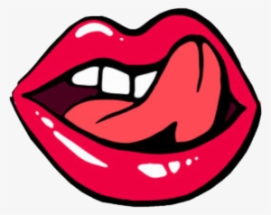 Lips Tounge Teeth Face Tumblr Tumblrboy Tumblrgirl - Lips Stickers #3095656