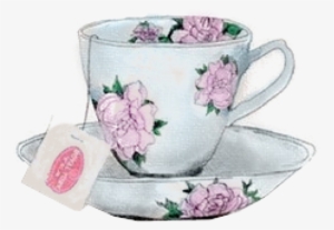 Teacup Clipart Png Tumblr - Cup Of Tea Png #3095888