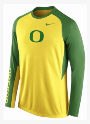 Oregon Ducks Men's Nike On Court Shooting Long Sleeve #3096266