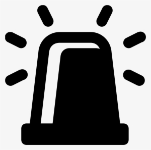 The Icon Resembles A Traffic Cone With A Rounded Top - Sirens Icon #3097006