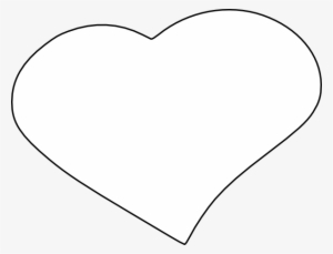 How To Set Use Open Heart Clipart - White Heart Vector Png #3097236