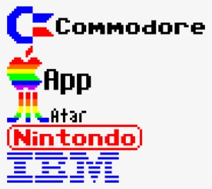 Dumb 8-bit Logos - Ibm Original Dc Power Jack #3098049