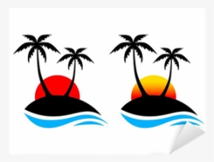 Beach Palm Tree Clip Art #3098051