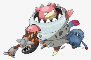 Water Grass - Pokemon Mega Slowbro #3098099