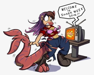 Shinx Strike - Shark Week Shark Furries #3098353