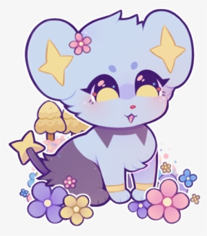Shinx In Floaroma Meadow 🌷 - Painting #3098376