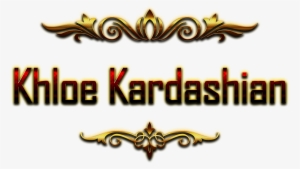 Khloe Kardashian Decorative Name Png - Sameer Name #3098611