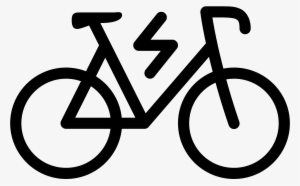 Electric Bicycle Filled Icon - Bike Icon #3099364