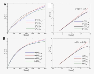 Mean Square Displacement Of Aggregates In 2d And 3d - Mean Square Displacement 2d #3099413