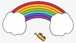 Vector Free Library Attractive Inspiration Pastel Watercolor - Rainbow Clipart #310138