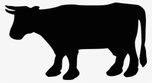 This Free Icons Png Design Of Cow Silhouette 2 #310764