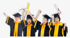 Clip Art Free Stock Children Child Care Preschool And - Kids Graduation Png #310790