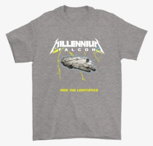 Millennium Falcon Ride The Lightspeed Star Wars Shirts #311060
