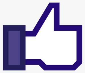 Like Us Facebook Clipart Image - Like Button Clipart #311063