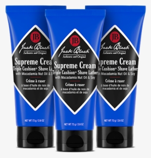 Jack Black Supreme Cream Road Warriors - Jack Black Supreme Cream Triple Cushion Shave Lather #311476