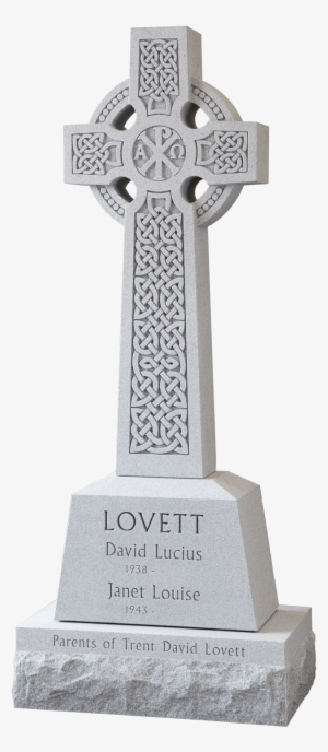 Lovett Cross - Grave Stone Cross Png #311523