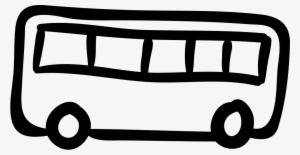 Bus Hand Drawn Transport Comments - Hand Drawn Icons Bus #311547