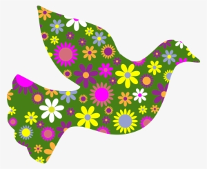 Clipart Library Stock Floral Dove Icons Png Free And - Peace Dove #311588
