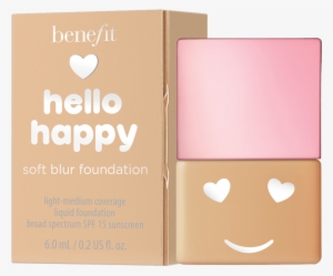 Hello Happy Mini Foundation - Benefit Mini Hello Happy Soft Blur Foundation #312149