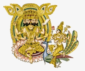 Brahma The Creator, The Consort Of Saraswati - Brahma Shatarupa #312222