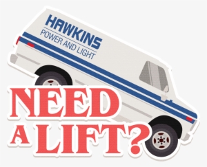 As For The Stranger Things Tie-in, Google Tells Me - Hawkins Power And Light Tote Bag #312975