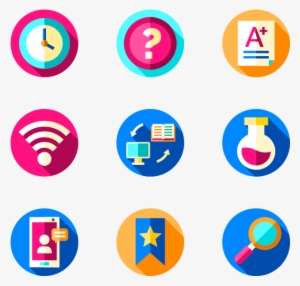 Online Learning - Project Management Icon Flat #312993