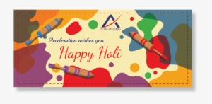 Acceleration Wishes You Happy Holi Infographic - Herbst-blätter U. Kürbis-kissen Kissen #313166