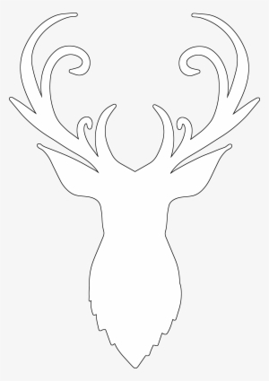 Here For The White Outlined Silhouette - Deer #315005