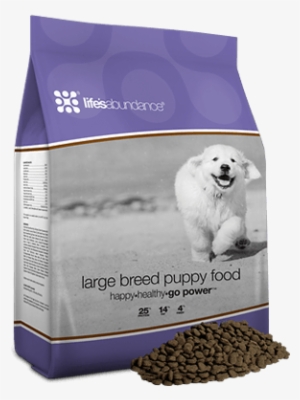 Life's Abundance Lg Breed Puppy Food 6.6 Lb. Bag #315426