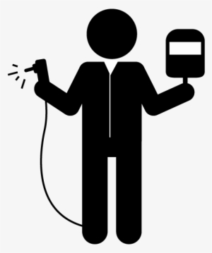 Welding Worker Craftsmen Steel - 溶接 イラスト 素材 フリー #315696