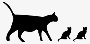 Cat, Black, Icon, Silhouette, Mammals, Cats - Cat Icon #316055