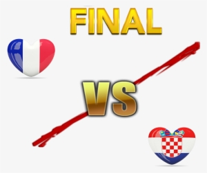 Fifa World Cup 2018 Final Match France Vs Croatia Png - World Cup Final 2018 France Vs Croatia #316908