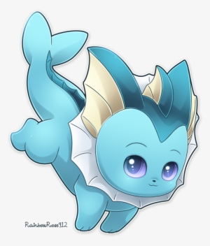 Chibi Vaporeon - Cartoon #317154