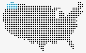 Dot Map Usa #317174