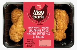 Southern Fried Chicken Drumsticks & Thighs - Moy Park 4 British Chicken Breast Fillets #317286