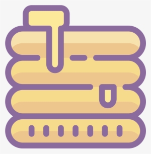 This Looks Like A Stack Of Four Pancakes - Icon #318261