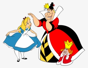 Clip Free Library Image Of Characters Free Clip Art - King And Queen Alice In Wonderland #318357