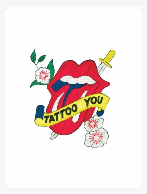 Rolling Stones Tongue Png - Rolling Stones 1982 Tattoo You Pin Badge #318373