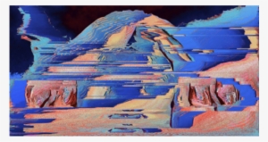 Sand Dune Glitch - Painting #318481