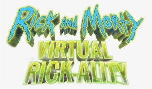 Playstation Flow Banner - Rick And Morty Virtual Rick Ality Logo #319040