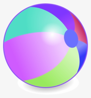 Beachball Vector Clip Art - Transparent Beach Ball Clipart #319134