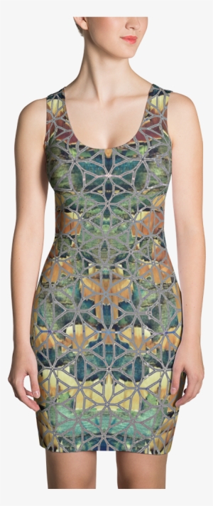Flower Of Life Dress - Leopard Print Dress. Animal Print Party Dress. Body #319978 Flower Of Life Dress - Leopard Print Dress. Animal Print Party Dress. Body #319978