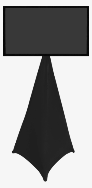 Tv Stand Skirt Black - Television #3101206