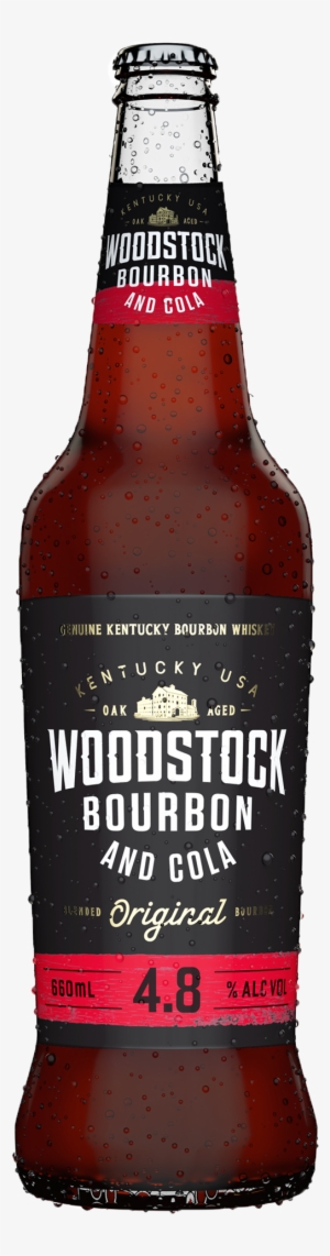 Woodstock Bourbon & Cola 660ml Bottle #3101528