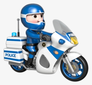 Moto Policía - Policias Infantiles #3101569