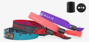 Woven Wristbands With Plastic Sliding Clip Closure, - Bracelet #3101943