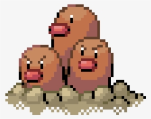 Dugtrio - Dugtrio Pixel Png #3102044