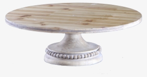 Beaded Wooden Cake Stand #3103219