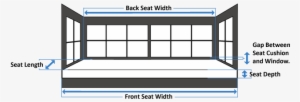Awesome Bay Window Seat Cushions ~ Interior - Bay Window Seat Dimensions #3103256